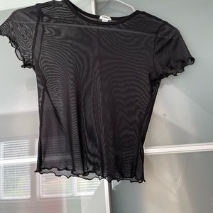 Garage mesh short sleeve shirt